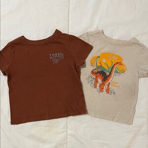 Old Navy Cotton T-Shirts - Dinosaur Bundle
